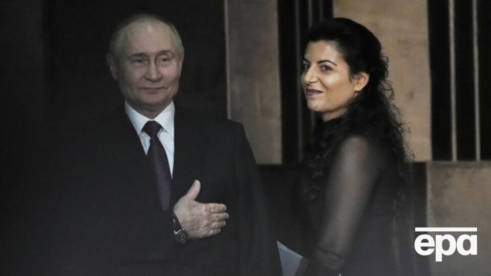 Издание назвало Симоньян "самым преданным вестником" Путина