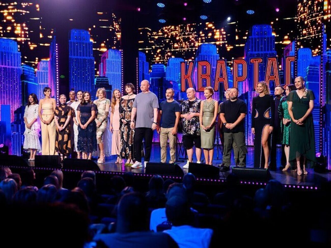 На концерте "Квартала 95" спели Ирина Билык и Оля Полякова