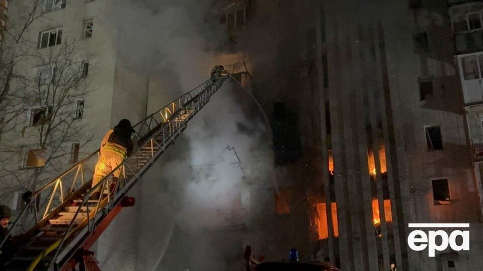 Оккупанты попали в многоэтажку