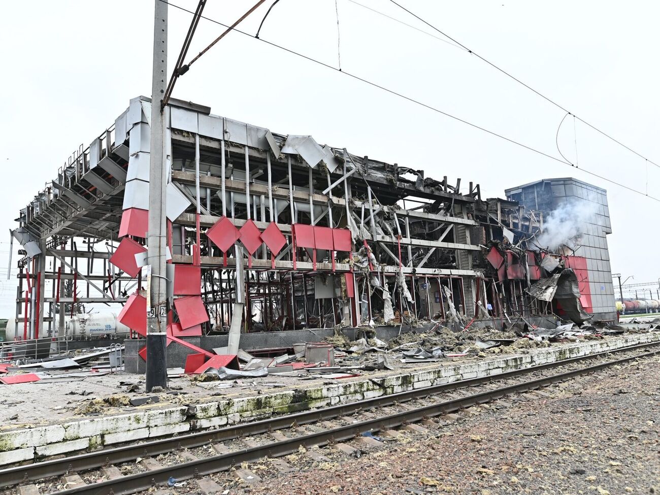 Вокзал в Фастове разрушен ударами РФ 6 декабря