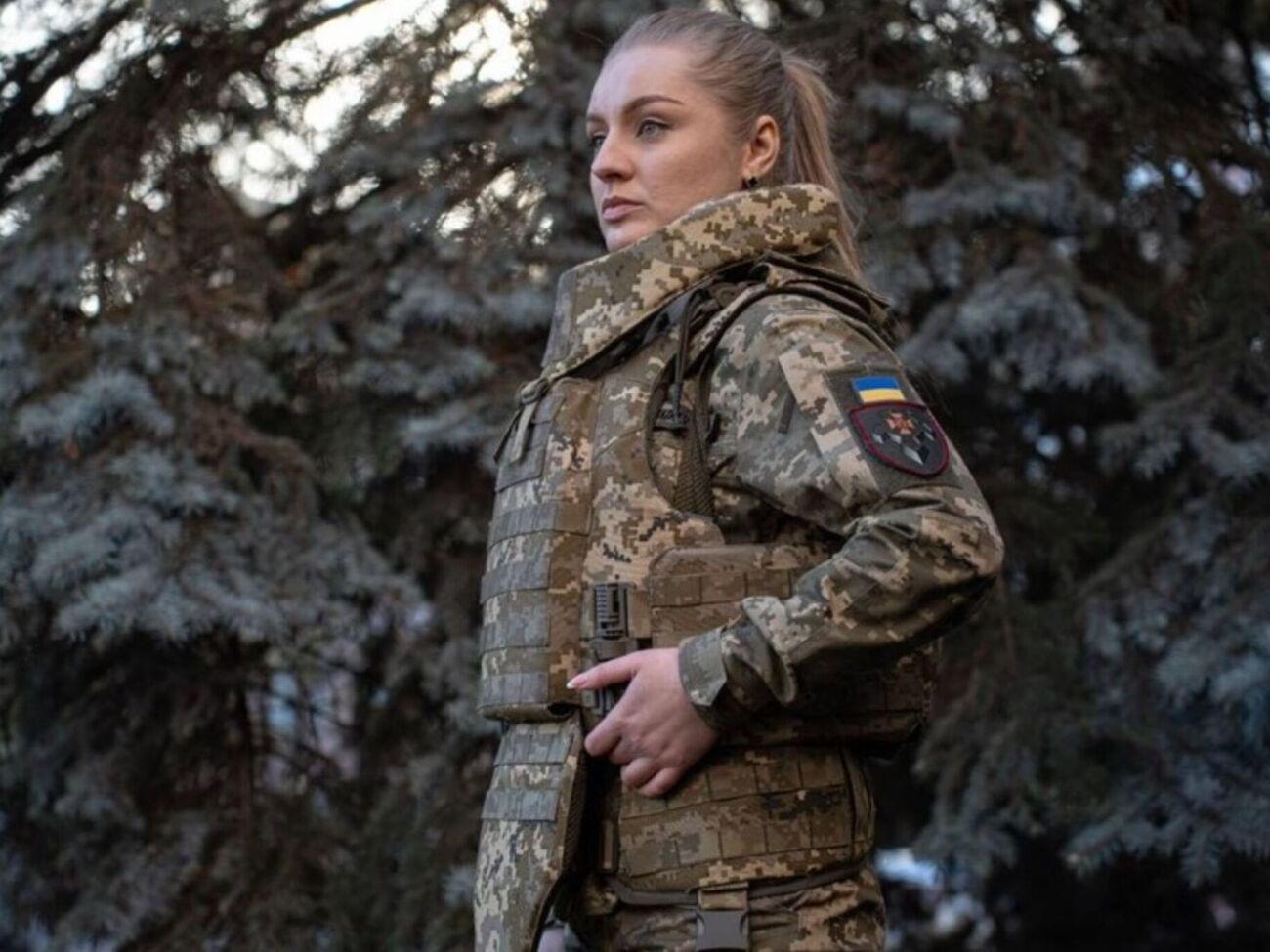 В Минобороны отметили, что уже существуют бронежилеты с демпферными накладками для женщин