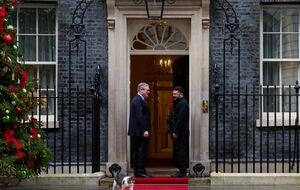 Зеленський останнім покинув резиденцію Стармера