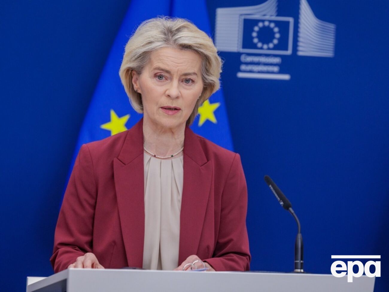 У Европы и ее союзников "есть средства и воля", чтобы усилить давление на РФ, отметила фон дер Ляйен