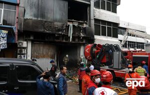 Горело семиэтажное здание