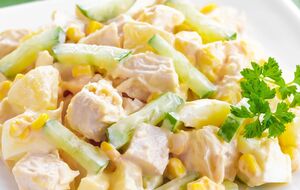 Для салата понадобятся грибы