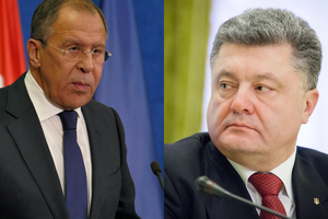 Киев, как и Москва, не стремится к пересмотру базовых договоренностей по Черноморскому флоту, сказал Порошенко на совместной с Лавровым пресс-конференции в 2009 году