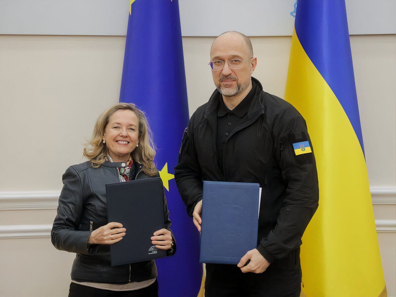 Підписання відбулося під час зустрічі з президенткою ЄІБ Надією Кальвіньо
