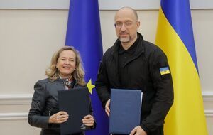 Підписання відбулося під час зустрічі з президенткою ЄІБ Надією Кальвіньо