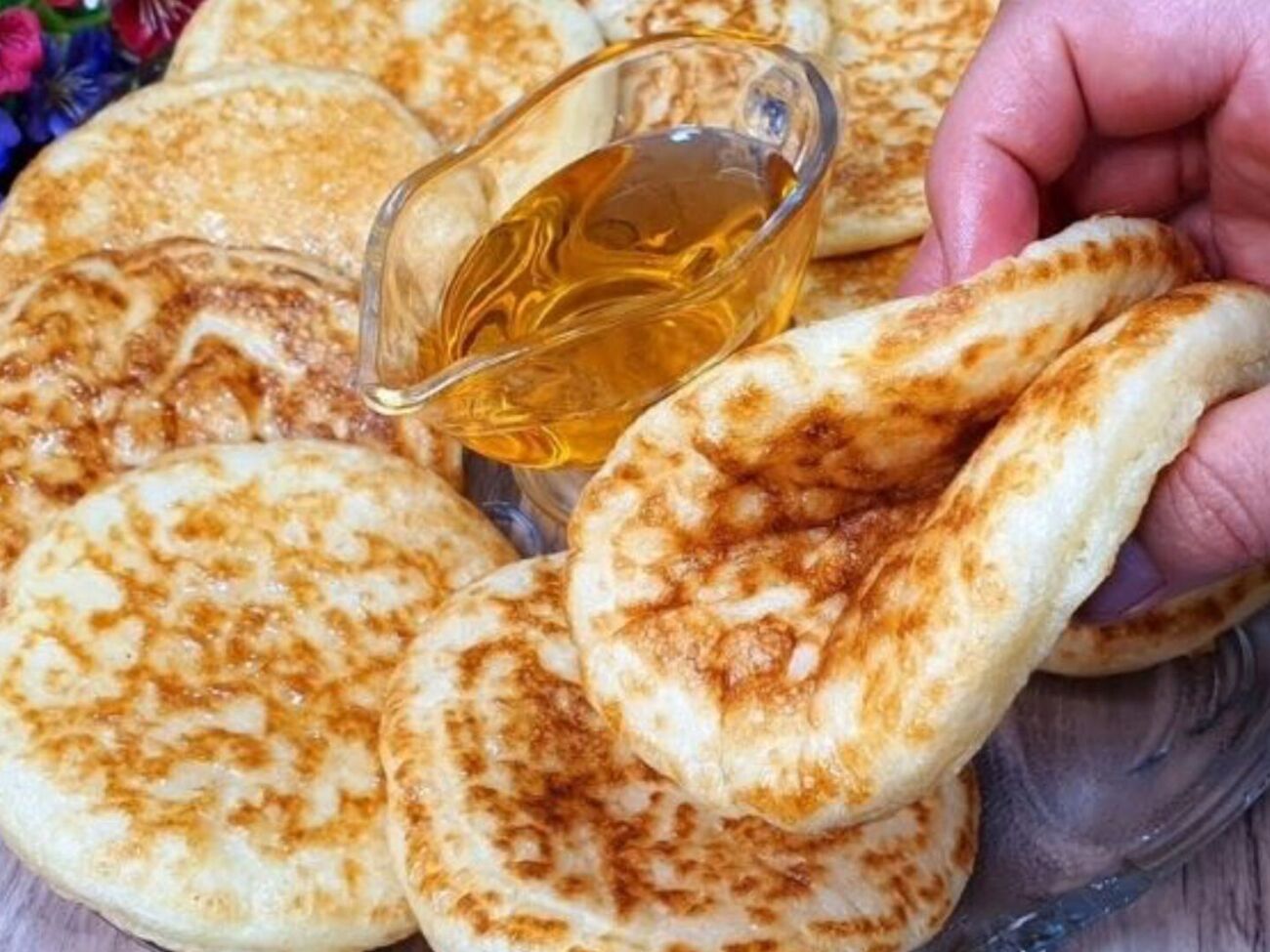 Для этого рецепта оладий не нужны яйца и молоко