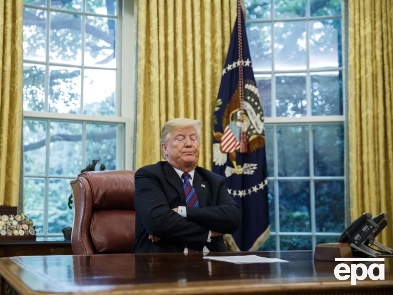 Американський президент зазначив, що він покладається на "думку багатьох людей"