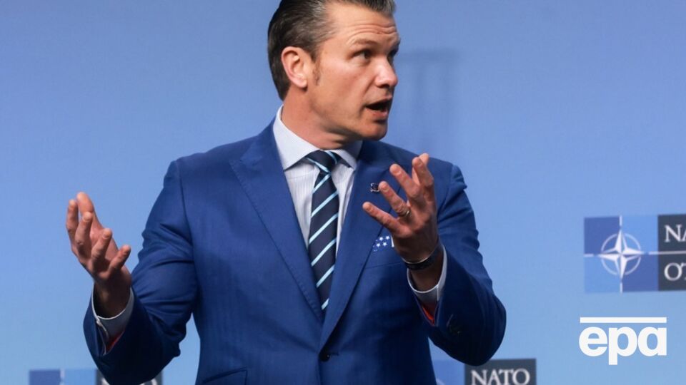 Трамп може мати справу як із Путіним, так і з Зеленським, зазначив Гегсет (на фото)