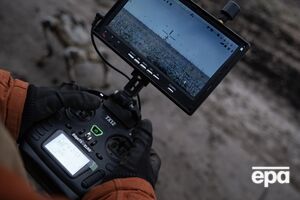 Українські військові прикріпили гучномовець на дрон і закликали росіян здаватися