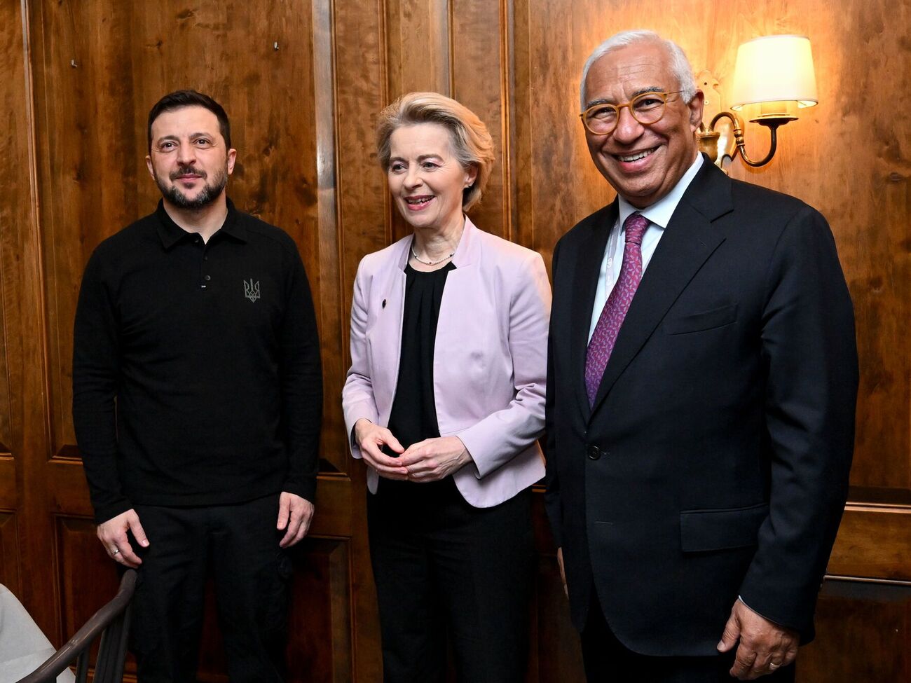 Зеленский в Мюнхене встретился з фон дер Ляйен и Коштой