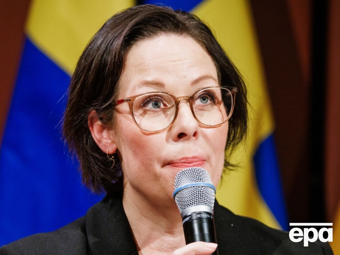 Как заявила глава МИД Швеции, как только такой мир установят, Швеция "должна обеспечить его поддержку"