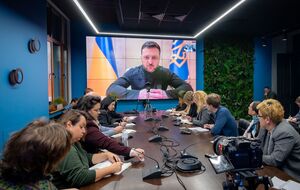 Президент дав пресконференцію з ОАЕ