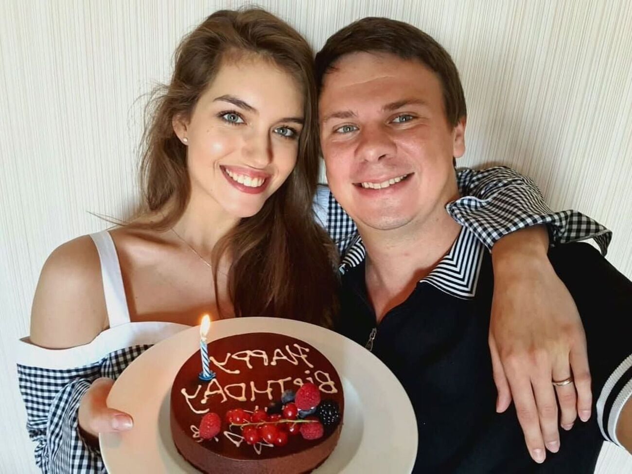 Кучеренко и Комаров тайно поженились в 2019 году