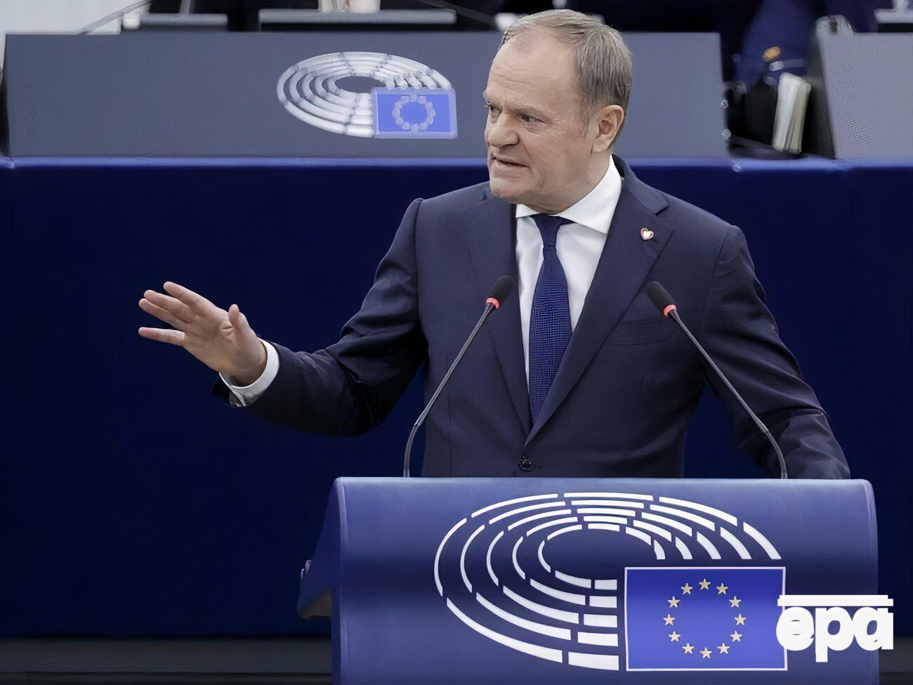 За словами Туска, країна налаштована на співпрацю щодо гарантій безпеки для України разом із Європейським союзом, європейськими партнерами й передусім Сполученими Штатами