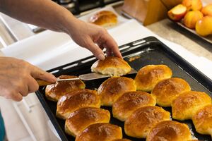 Тесто должно быть не забитым