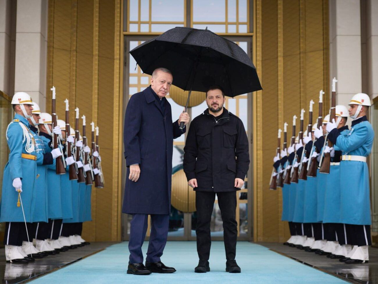 Зеленский 18 февраля посетил Турцию и встретился с Эрдоганом