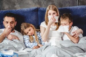 За тиждень з 10-го до 16 лютого в Україні на ГРВІ, грип і COVID-19 перехворіло 206 653 людини – МОЗ