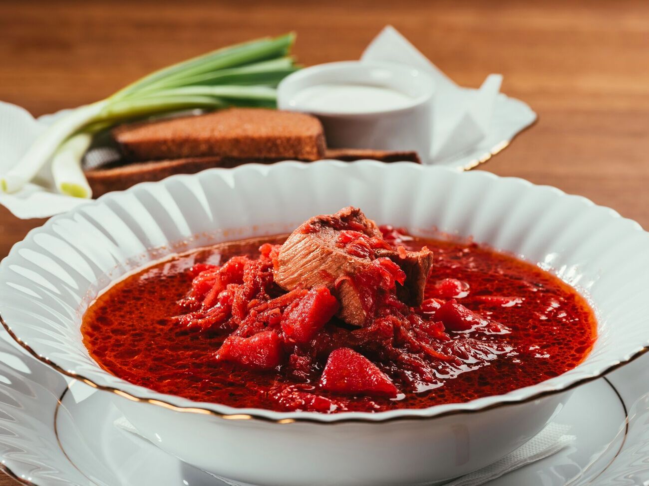 Одного кубика зажарки хватает на целую кастрюлю борща