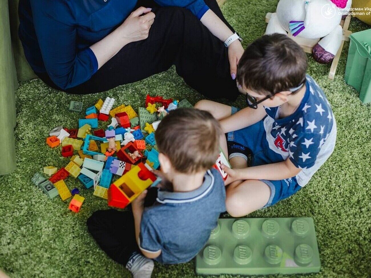 Прокудін розповів, що діти перебувають у безпеці, їм надають потрібну допомогу
