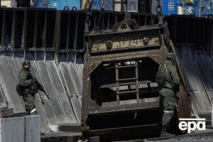 Машина російського пособника згоріла вщент