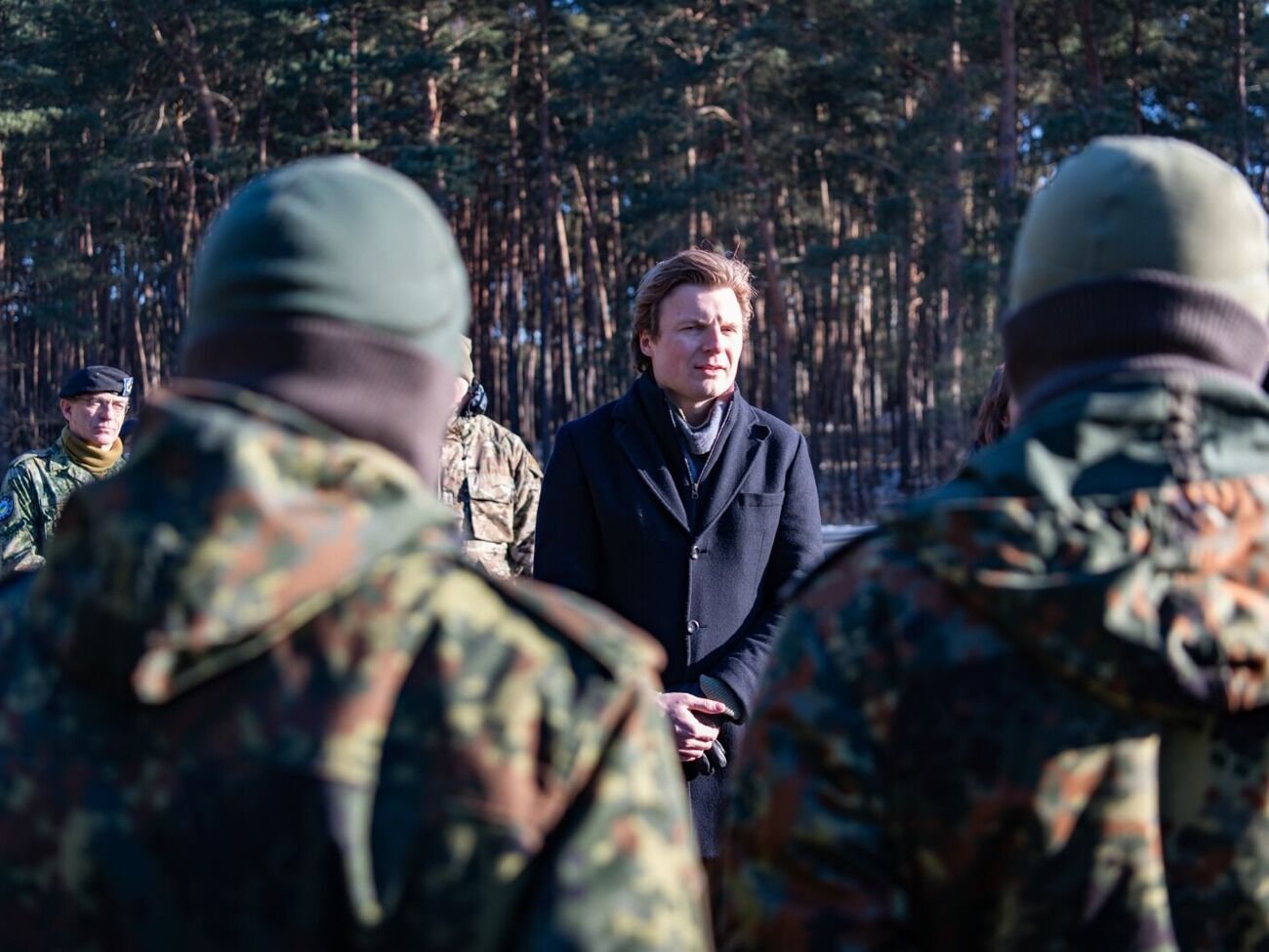 Знання, здобуті під час навчання, допоможуть військовим захищати Україну зараз і стримувати Росію надалі, каже Брекельманс