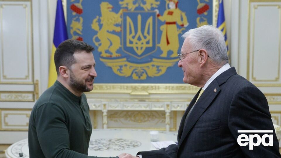 Келлог назвал Зеленского мужественным лидером воюющей нации