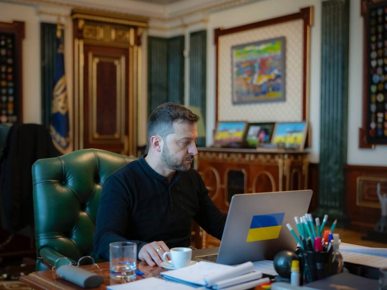 Зеленський назвав розмову із Шольцом "предметною"
