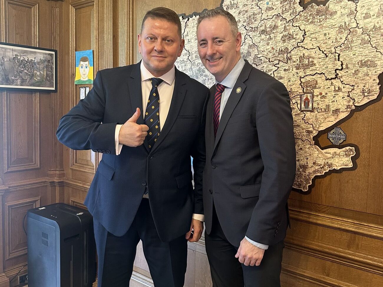 Встреча с Залужным продлилась несколько часов, рассказал Фицпатрик