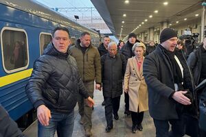 Фон дер Ляєн: Ми сьогодні в Києві, тому що Україна – це Європа