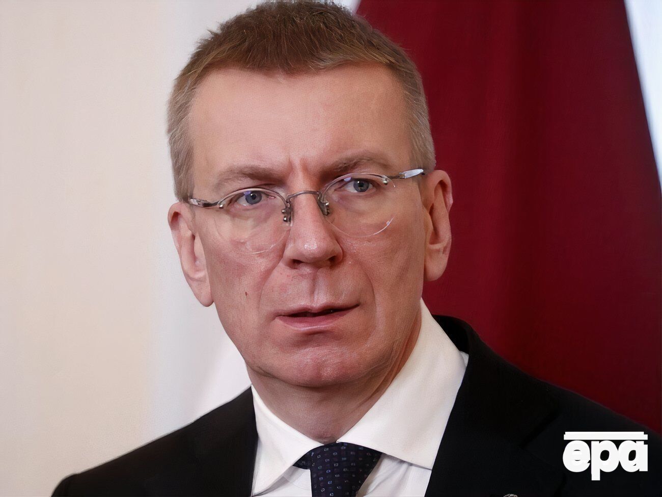 За словами Рінкевичса, кордони не можна змінювати силою