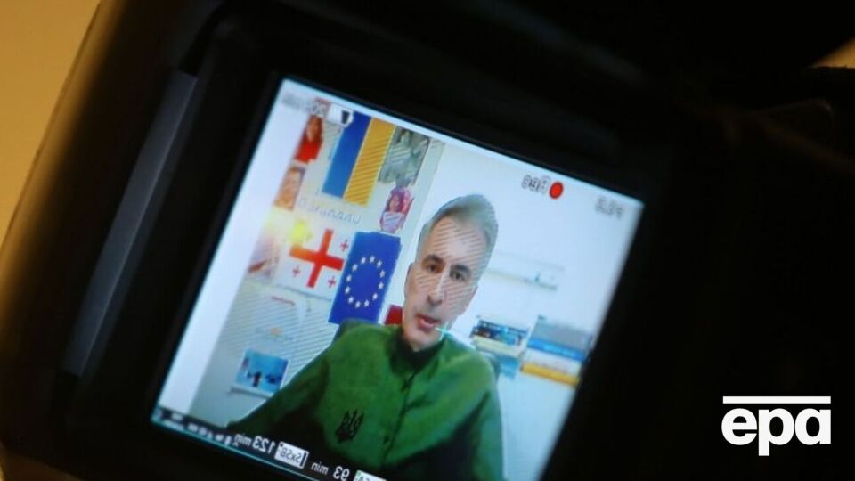 Саакашвілі: Коли я дивлюся, як виснажені українці, як вони тримаються, я також тримаюся