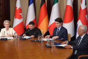 Зеленський, Трюдо, фон дер Ляєн і Кошта взяли участь у засіданні G7 онлайн із Києва