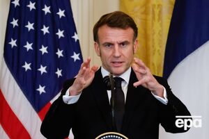 Мир не може бути припиненням вогню без гарантій безпеки для України, зазначив Макрон