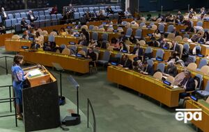 Генассамблея ООН 24 февраля поддержала выдвинутый Украиной и партнерами вариант резолюции по поводу полномасштабной войны РФ против Украины