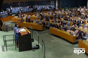 Генассамблея ООН 24 февраля поддержала выдвинутый Украиной и партнерами вариант резолюции по поводу полномасштабной войны РФ против Украины