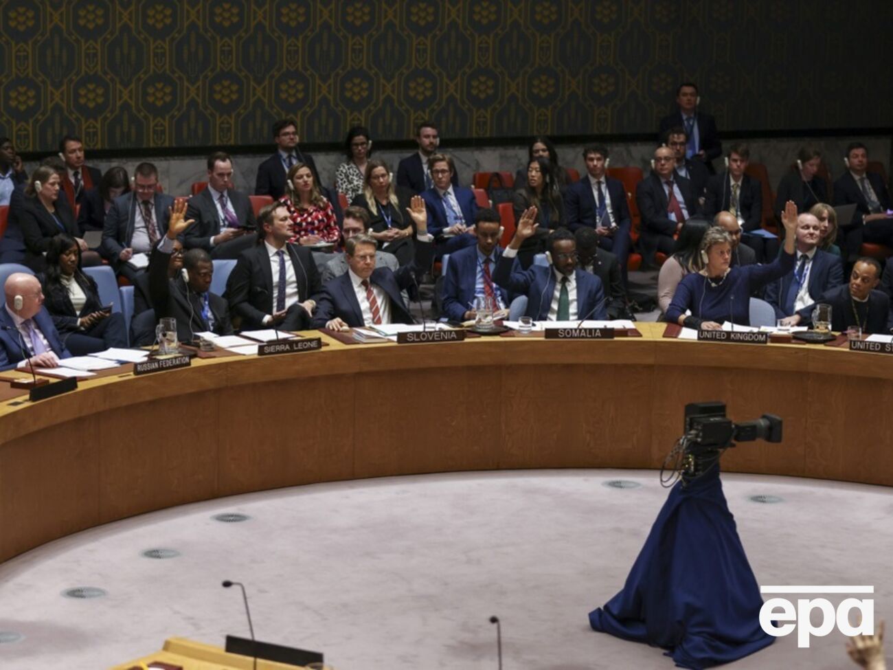 За резолюцію США проголосувало 10 членів Радбезу ООН