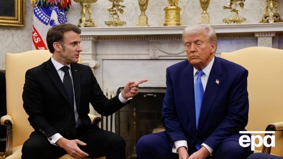 Макрон сподівається, що зміг переконати Трампа