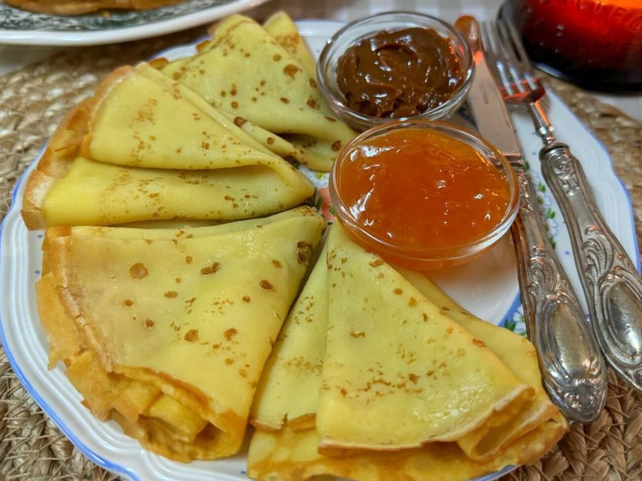 Готовьте блины на хорошо разогретой сковороде