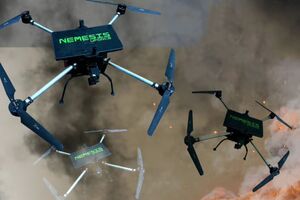 Украинский тяжелый дрон Nemesis российские оккупанты называют "Бабой Ягой"