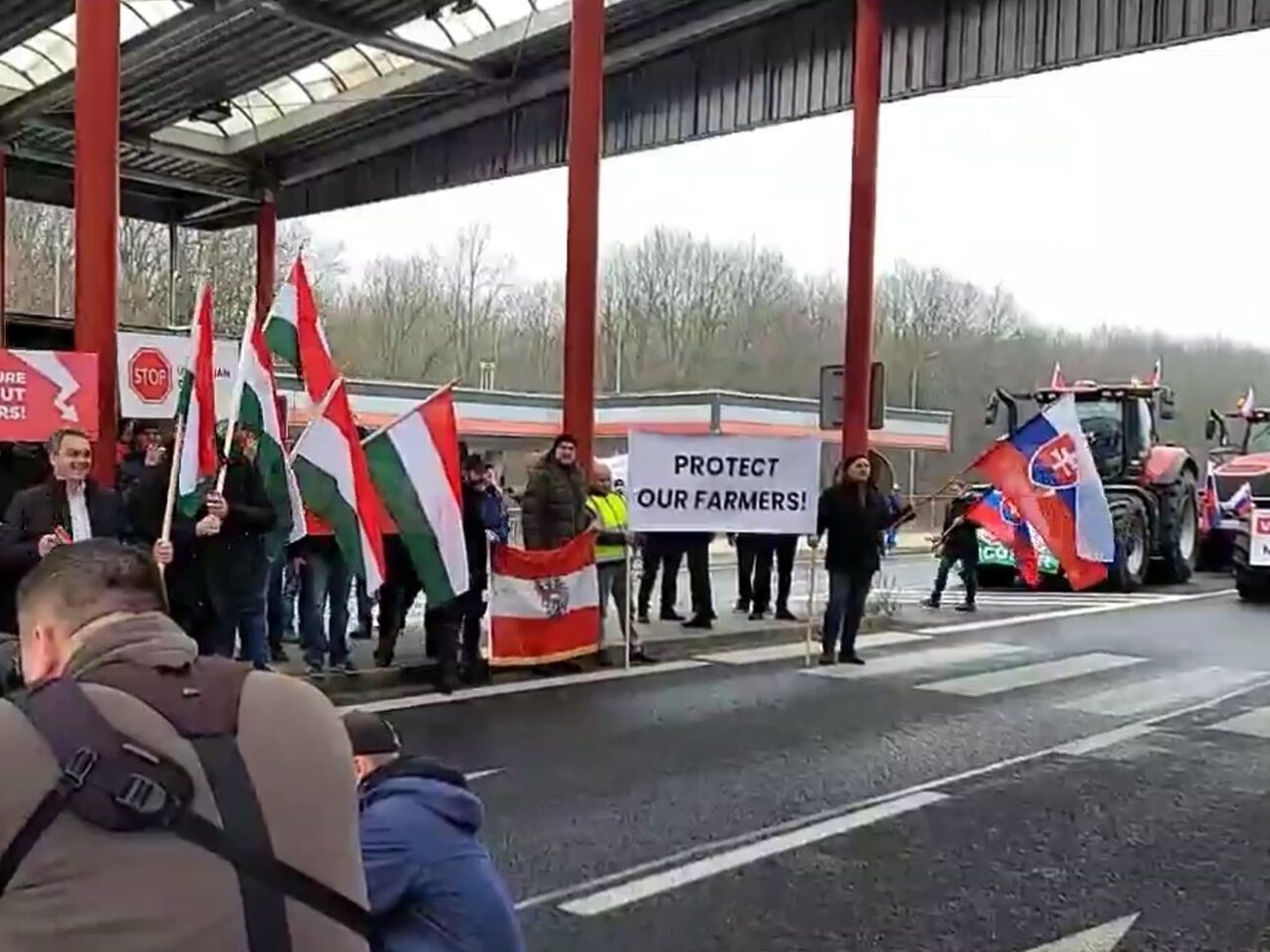 Аграрії протестували і проти угоди про вільну торгівлю між ЄС і країнами Меркосур