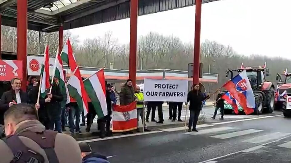 Аграрии протестовали и против соглашения о свободной торговле между ЕС и странами Меркосур