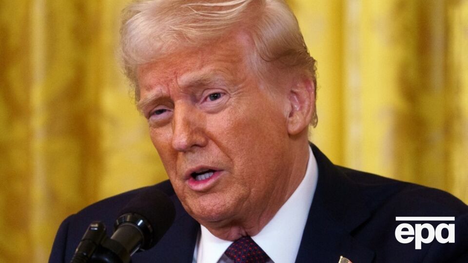 Трамп (на фото) вважає, що в нього буде "дуже добра зустріч" із Зеленським 28 лютого
