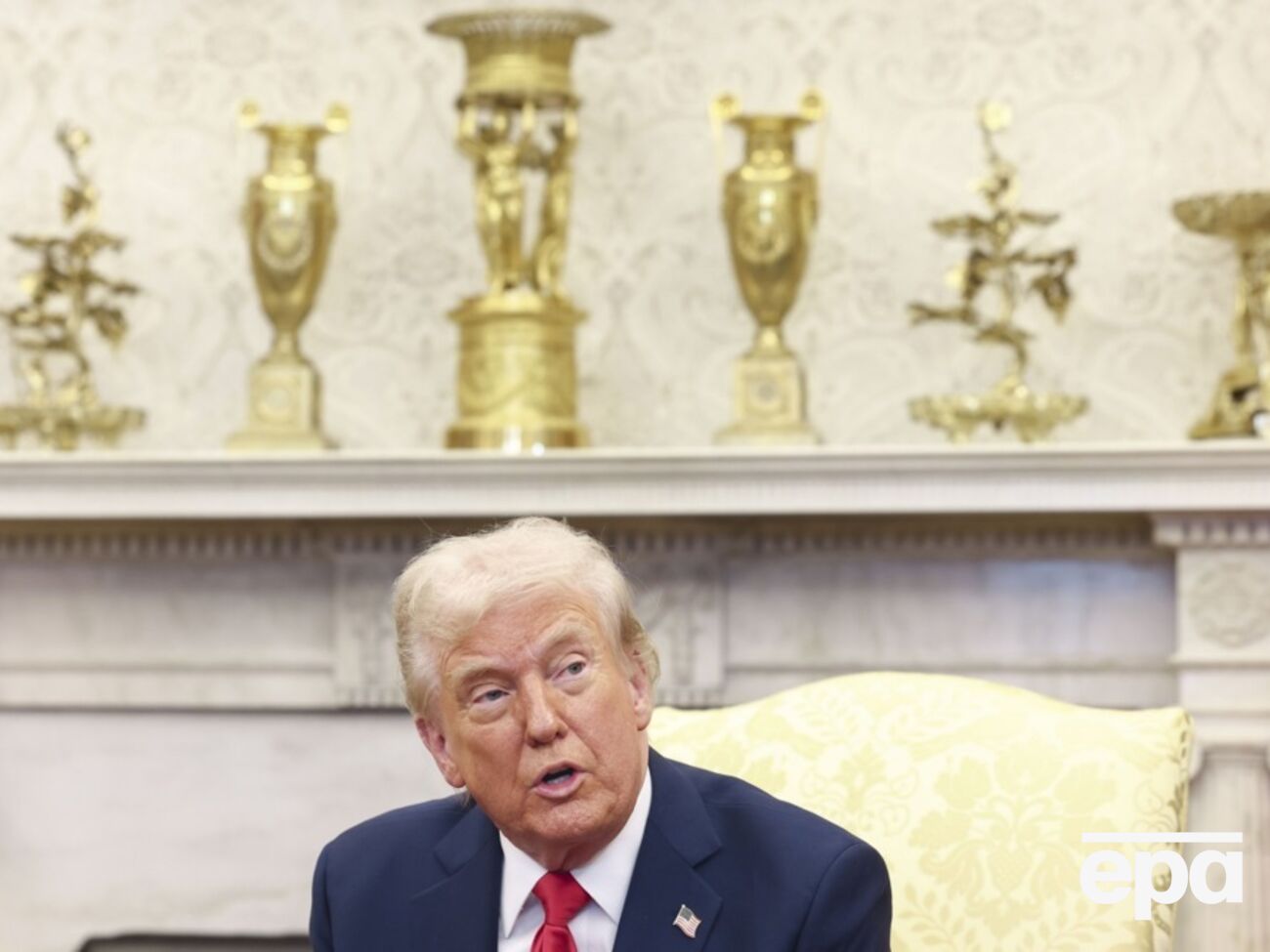 Трамп зазначив, що США прагнуть не постачати багато зброї, а "закінчити війну"