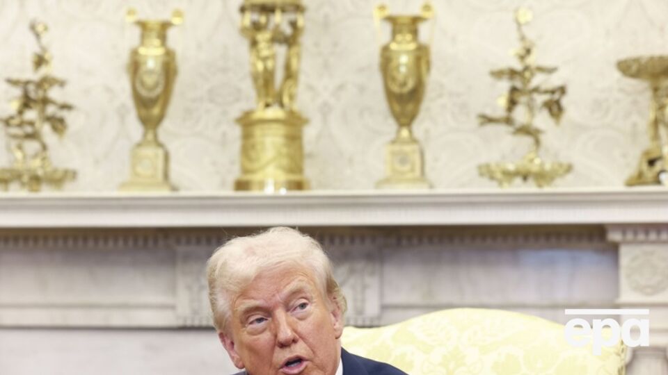 Трамп зазначив, що США прагнуть не постачати багато зброї, а "закінчити війну"