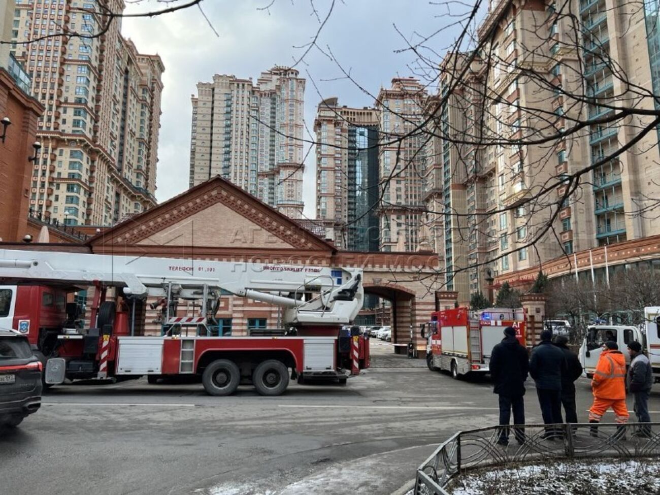 Бомба сработала в ЖК "Алые паруса"