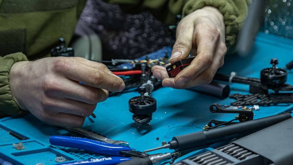 На фото, зокрема, потрапили дрони