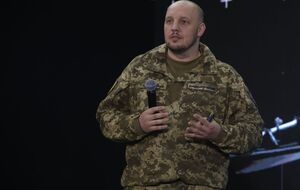 Сухаревський зазначав, що лазерна зброя українців має назву "Тризуб"